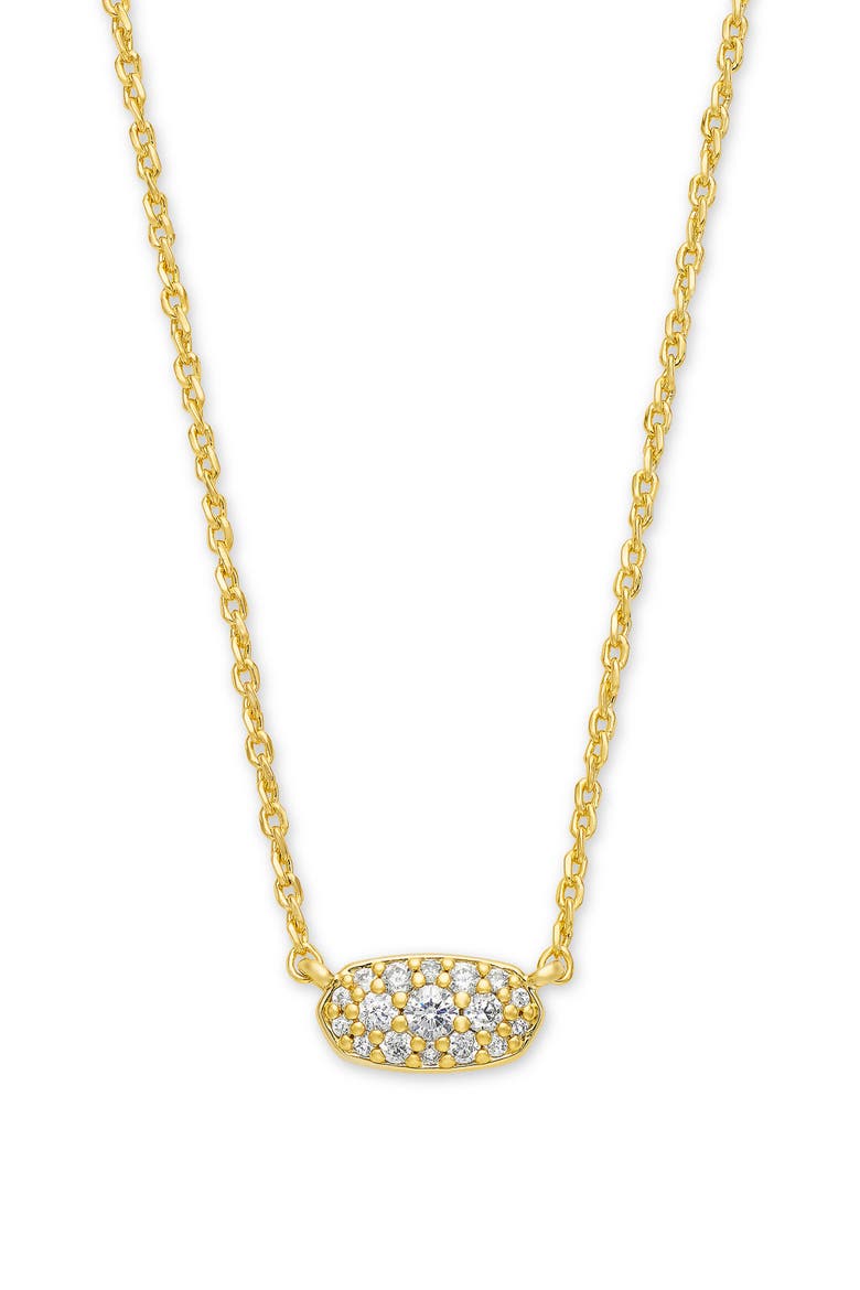 Grayson Crystal Pendant Necklace, Alternate, color, GOLD