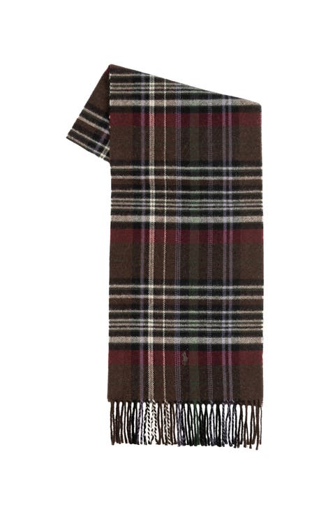 Recycled Classic Plaid Scarf