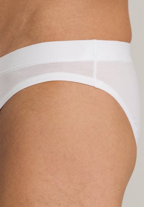 Hanro Cotton Sensation Cotton Brief In White