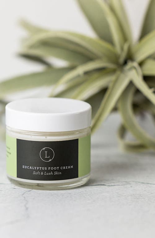 Lizush Eucalyptus Shea Butter Foot Cream Creams & Oils