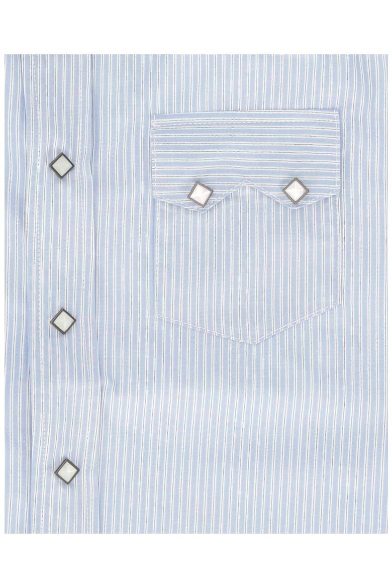 Toledo Striped Texan Shirt, Alternate, color, Blue