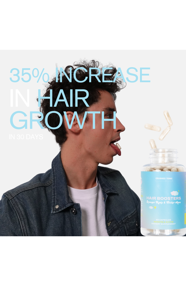 CRUSHED TONIC Keratin Hair Growth Booster Capsules, Alternate, color, 