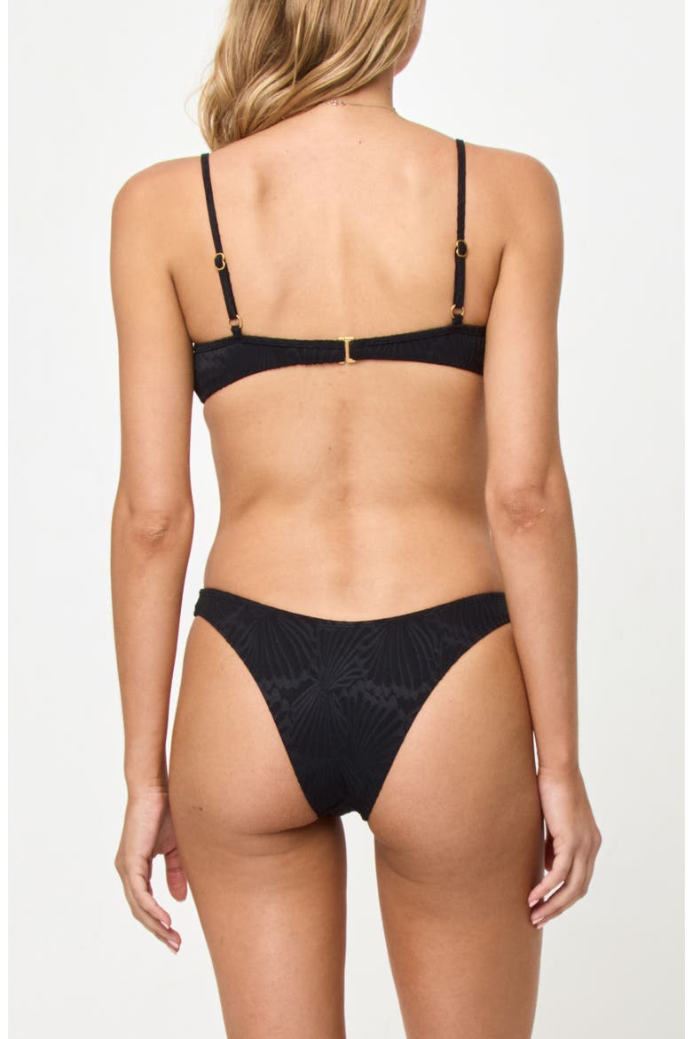 Peyton Bikini Top, Alternate, color, BLACK SHELLPRESS