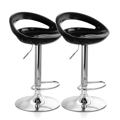 2 Piece Retro Adjustable Bar Stool