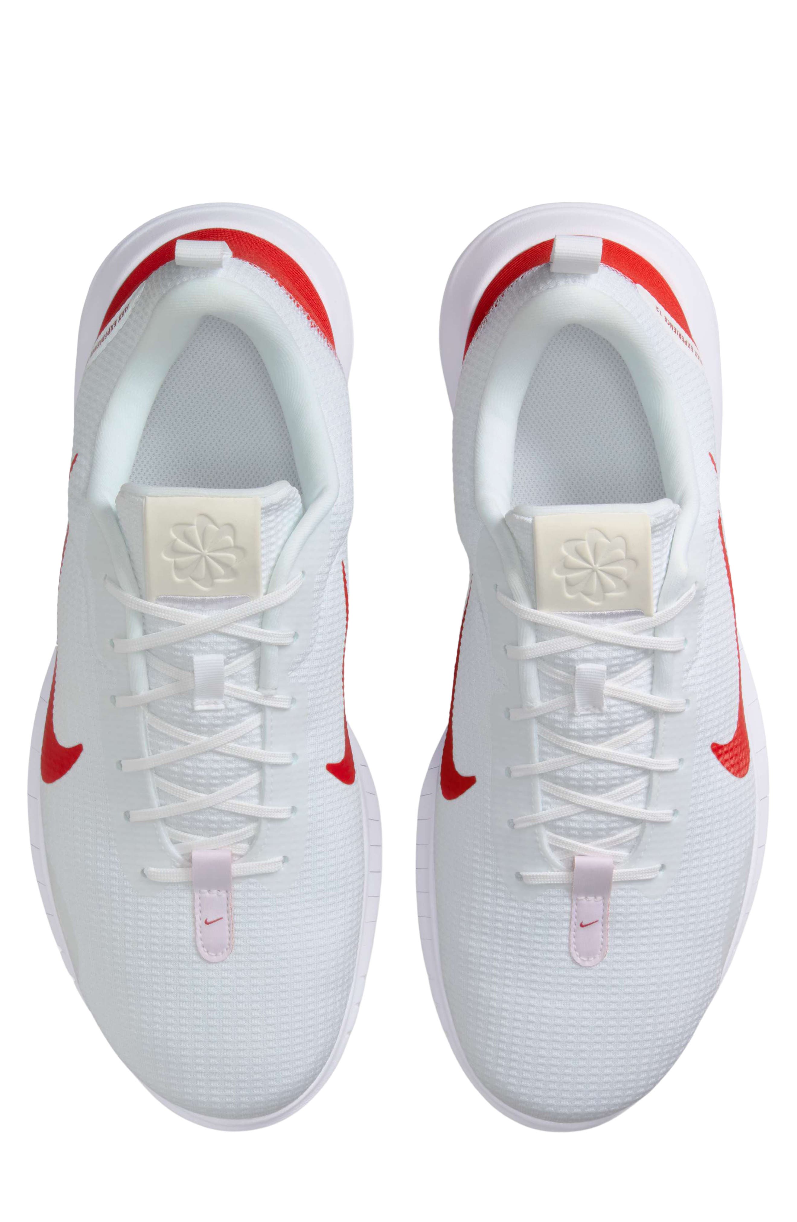 Nike Flex Experience Run 12 Road Running Shoe - Extra Wide Width Available, Alternate, color, White/ University Red/ White