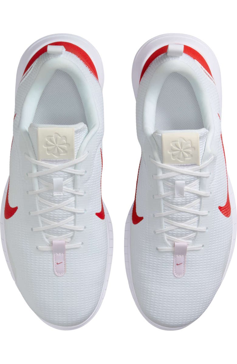 Nike Flex Experience Run 12 Road Running Shoe - Extra Wide Width Available, Alternate, color, White/ University Red/ White