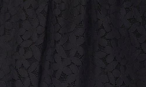 Shop Cece Leaf Lace Smocked Waist Midi Dress