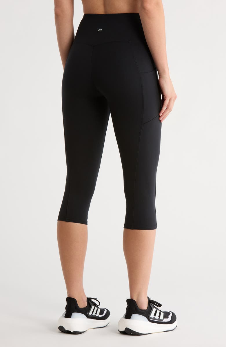 MARIKA Uma High Waist Capri Leggings, Alternate, color,