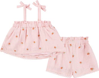 Tie Tank & Shorts Set