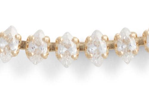 Child Of Wild Reagan Cubic Zirconia Tennis Bracelet In Gold