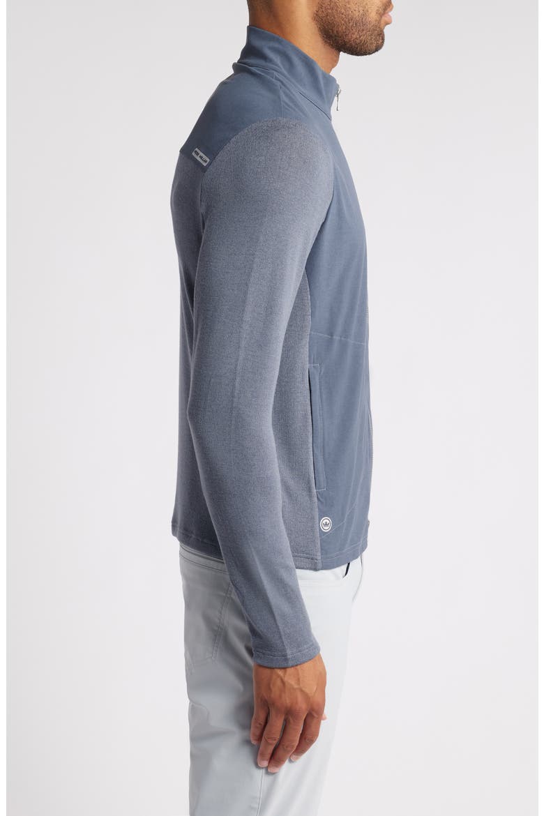 Solstice Wind Resistant Zip Jacket, Alternate, color, STEEL