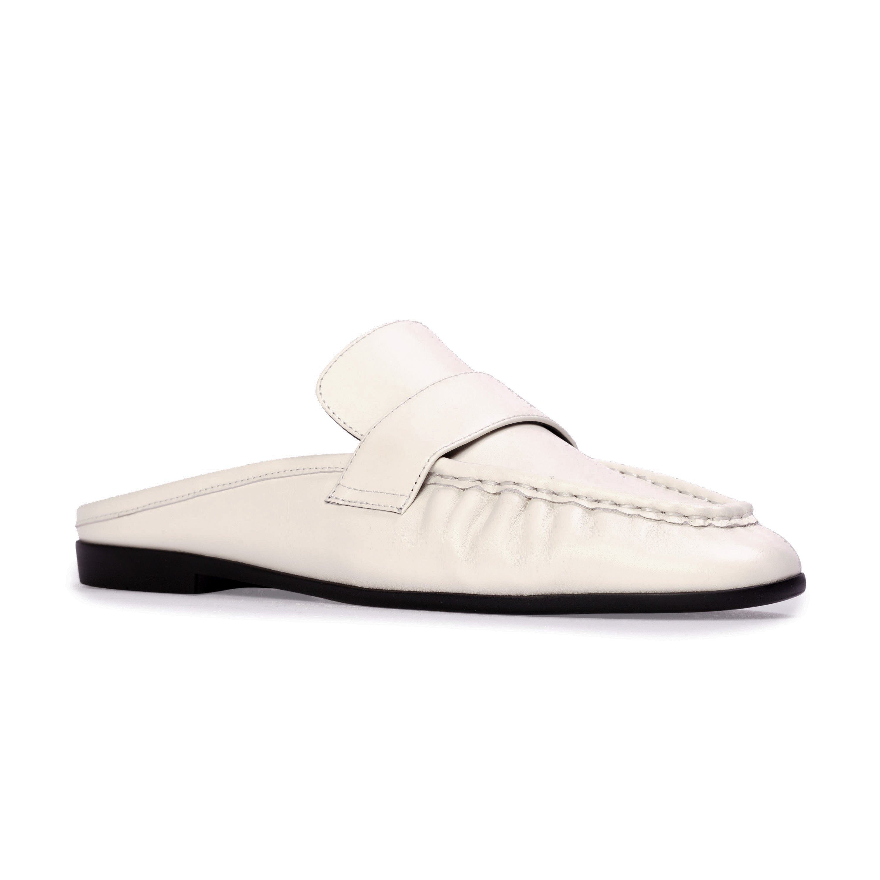 Gabby Loafer, Alternate, color, Coconut Leather