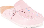 Minnetonka Rhinestone Buckle Clog