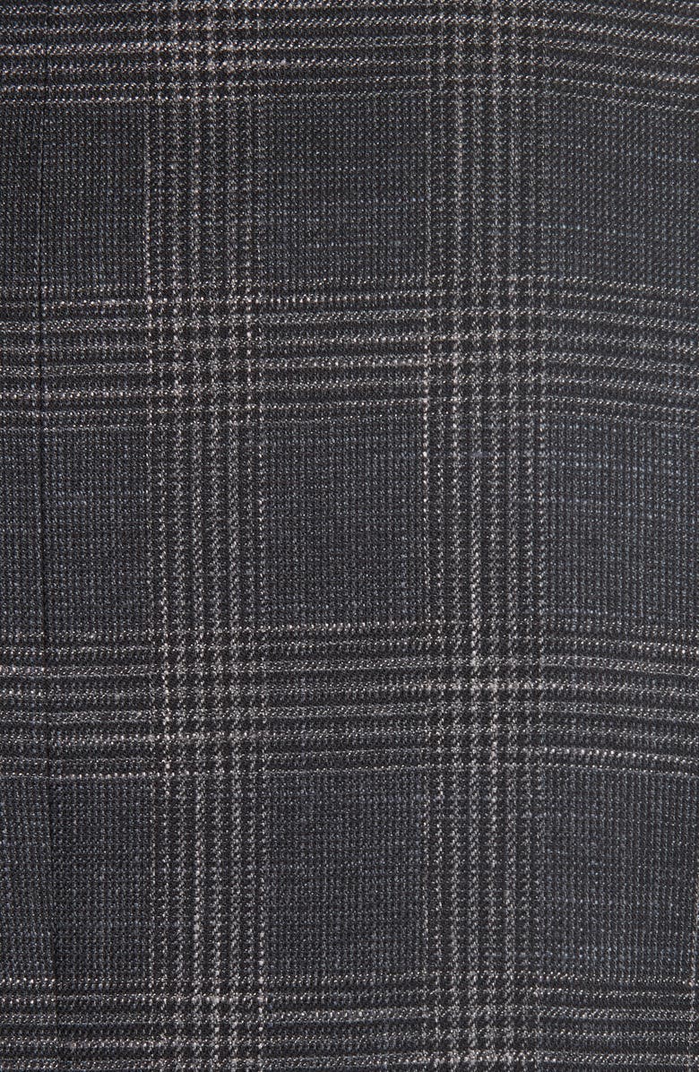 Emporio Armani G-Line Trim Fit Plaid Sport Coat, Alternate, color,