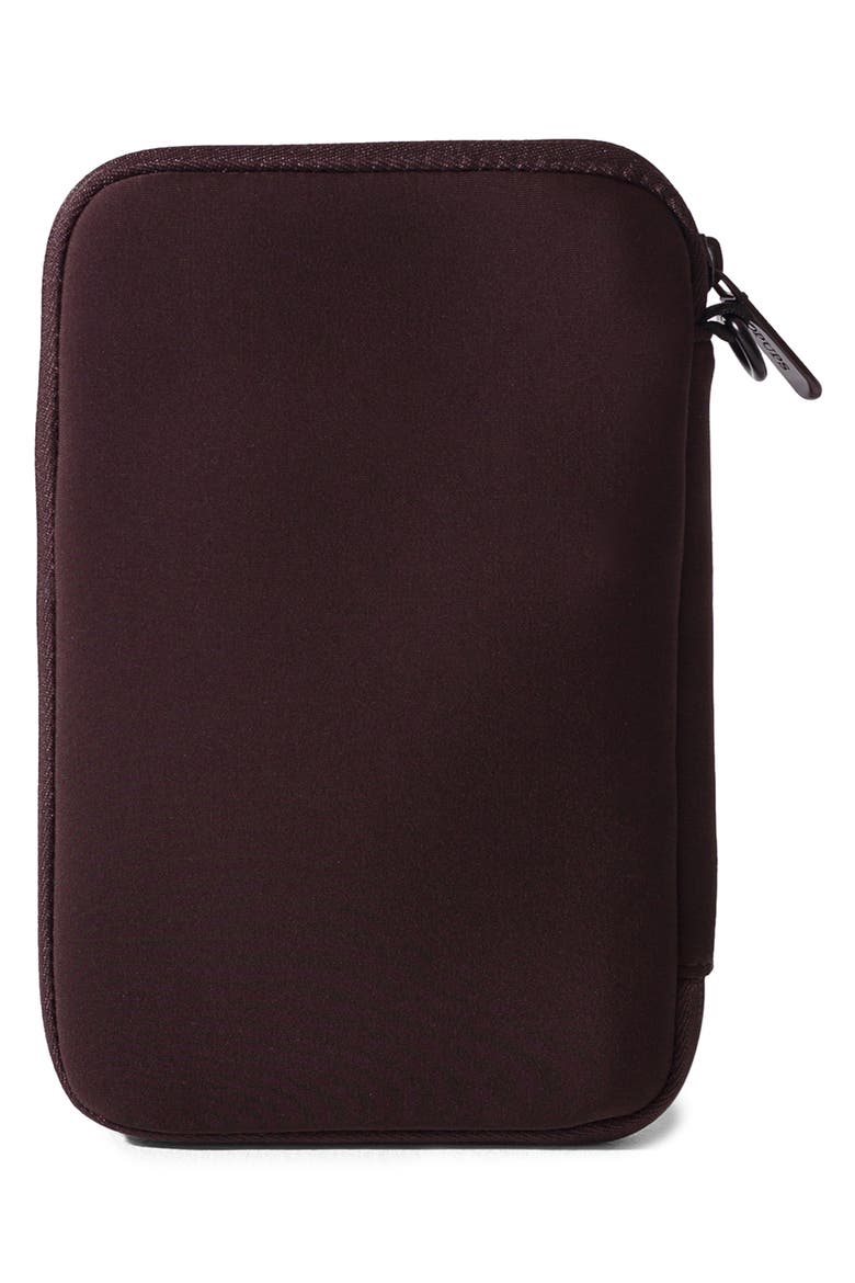 Water Resistant Neoprene Passport Wallet, Alternate, color, BROWN