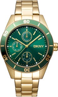 DKNY Three Hand Quartz Bracelet Watch, 38mm