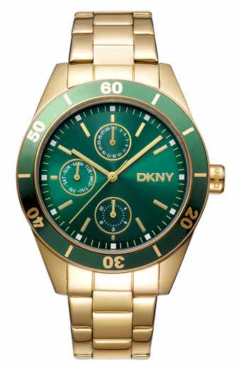 Three Hand Quartz Bracelet Watch, 38mm
