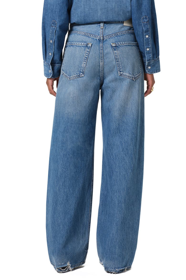 Ayla Baggy High Waist Wide Leg Jeans, Alternate, color, SOLANO