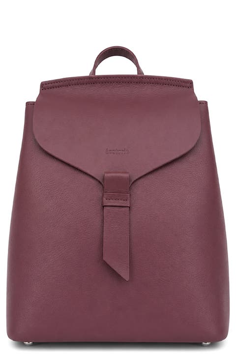 Clementine Leather Backpack