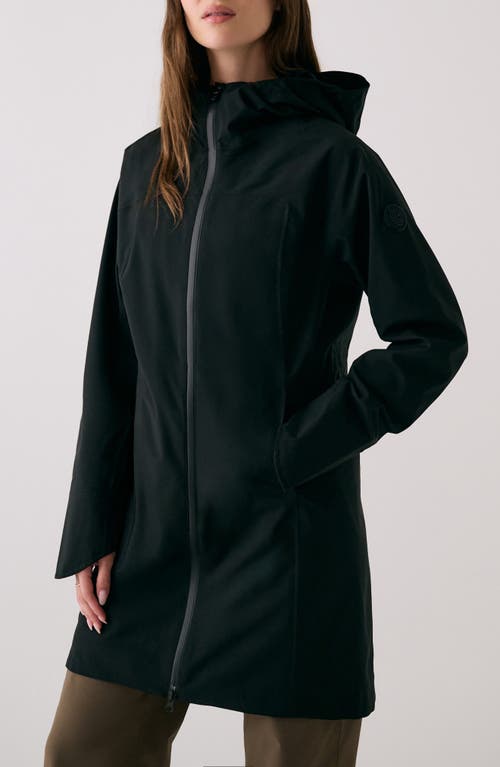 Lole Element Long Windproof Rain Jacket In Blue