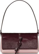 Kate Spade New York Loop Calf Hair Mixed Material Shoulder Bag