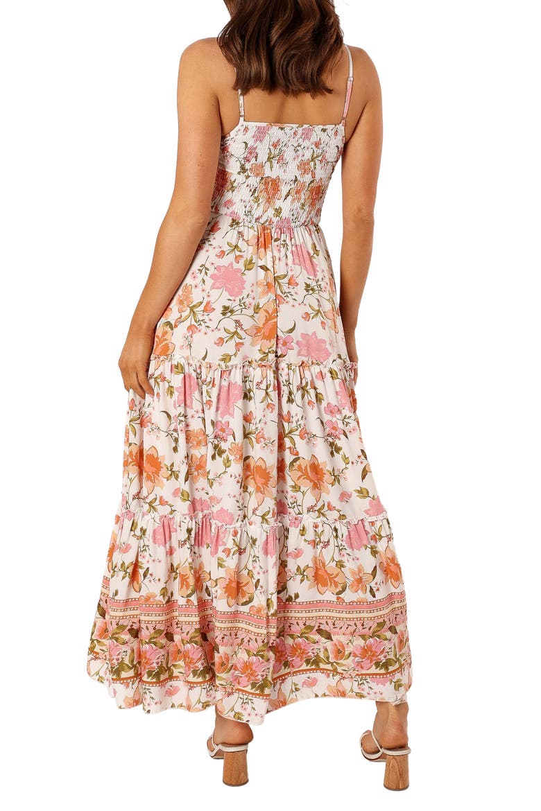 Tarah Floral Smocked Sundress, Alternate, color, ANGELICA PRINT
