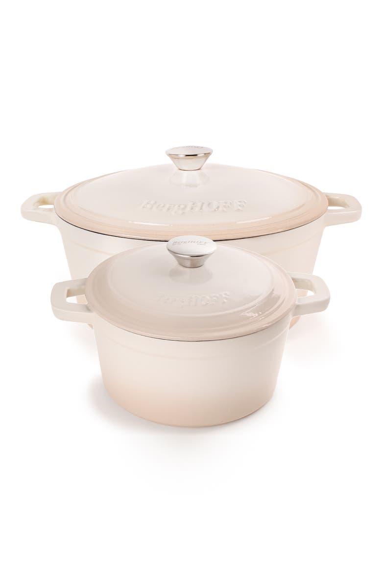 Neo Enameled Cast Iron 4-Piece Set, Alternate, color, WHITE