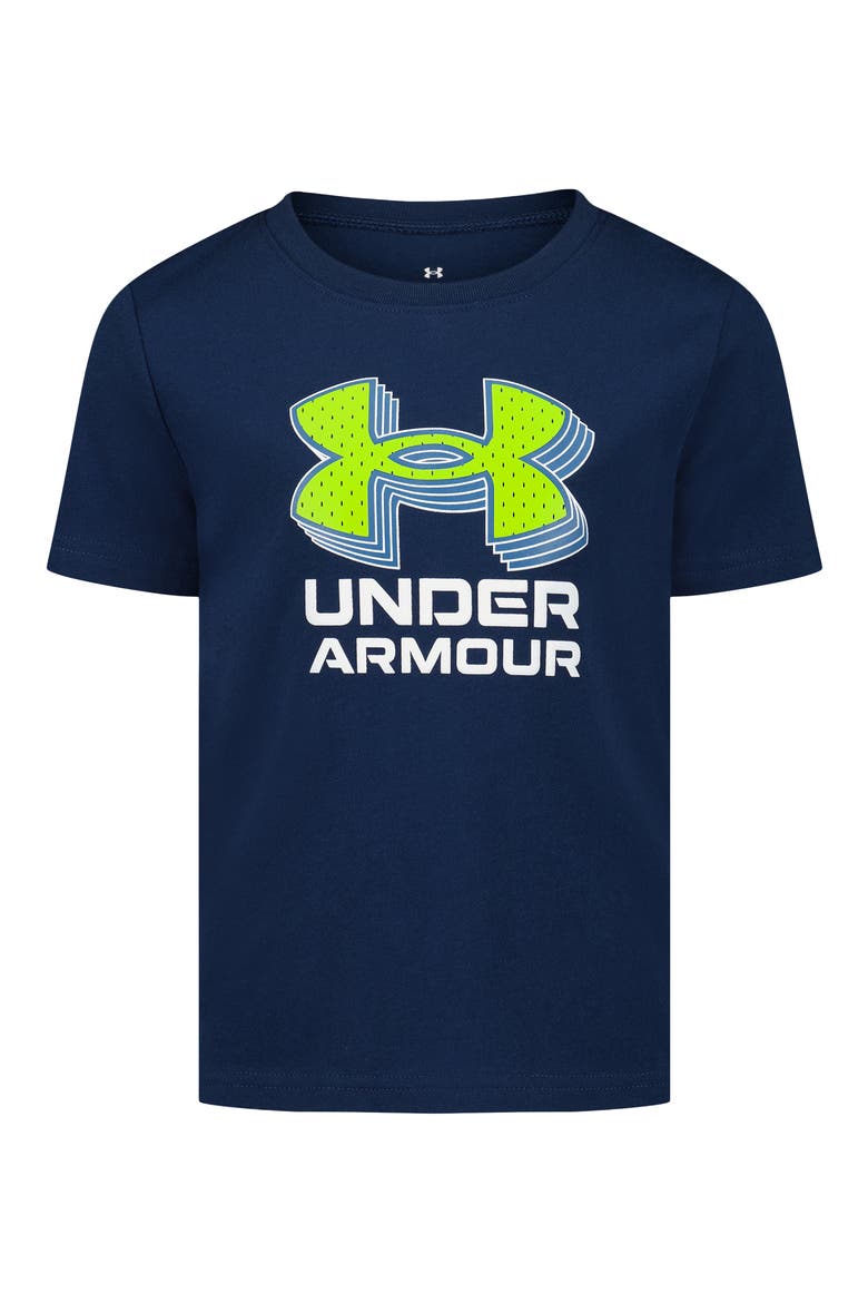 Kids' Graphic Performance T-Shirt, Main, color, BLACKOUT NAVY