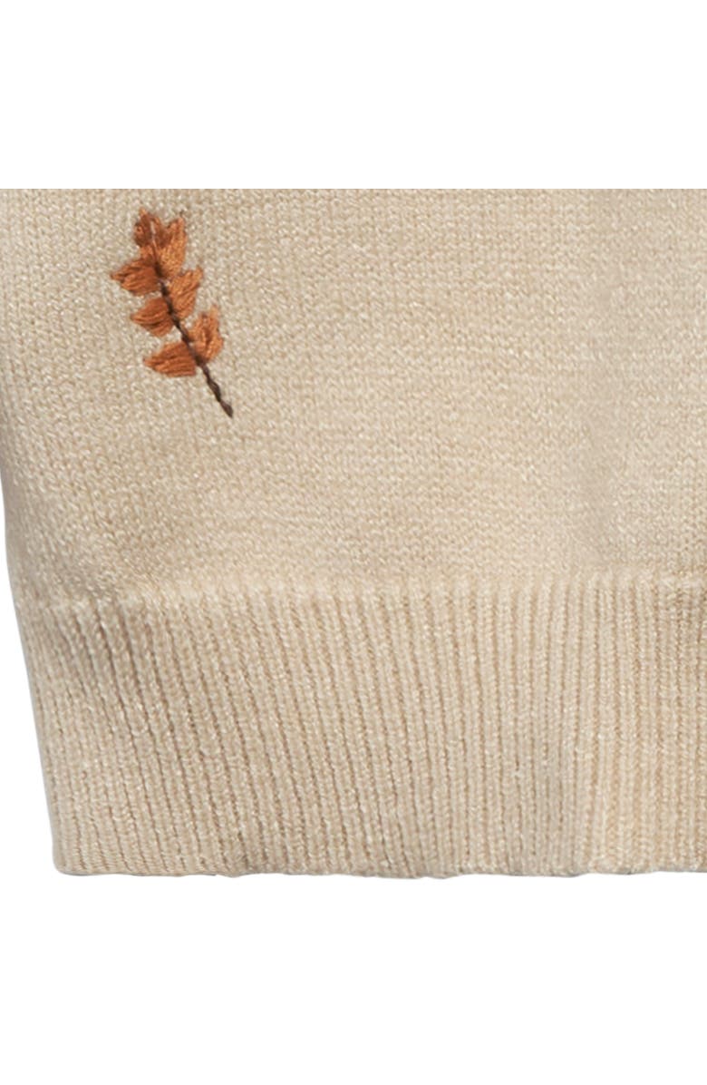 Modern Moments<sup>™</sup> by Gerber Embroidered Sweater, Alternate, color, Leaves