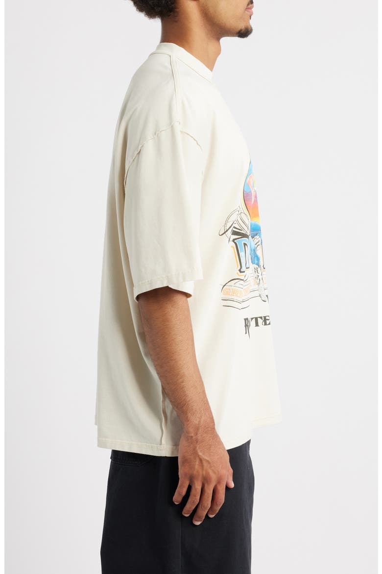 Pub Graphic T-Shirt, Alternate, color, ANTIQUE WHITE