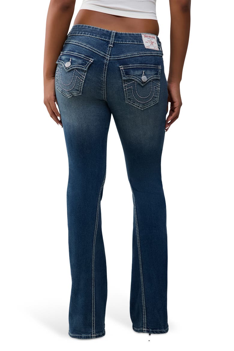 Joey Big T Flare Leg Jeans, Alternate, color, MEDIUM COWBOYS WORK WASH