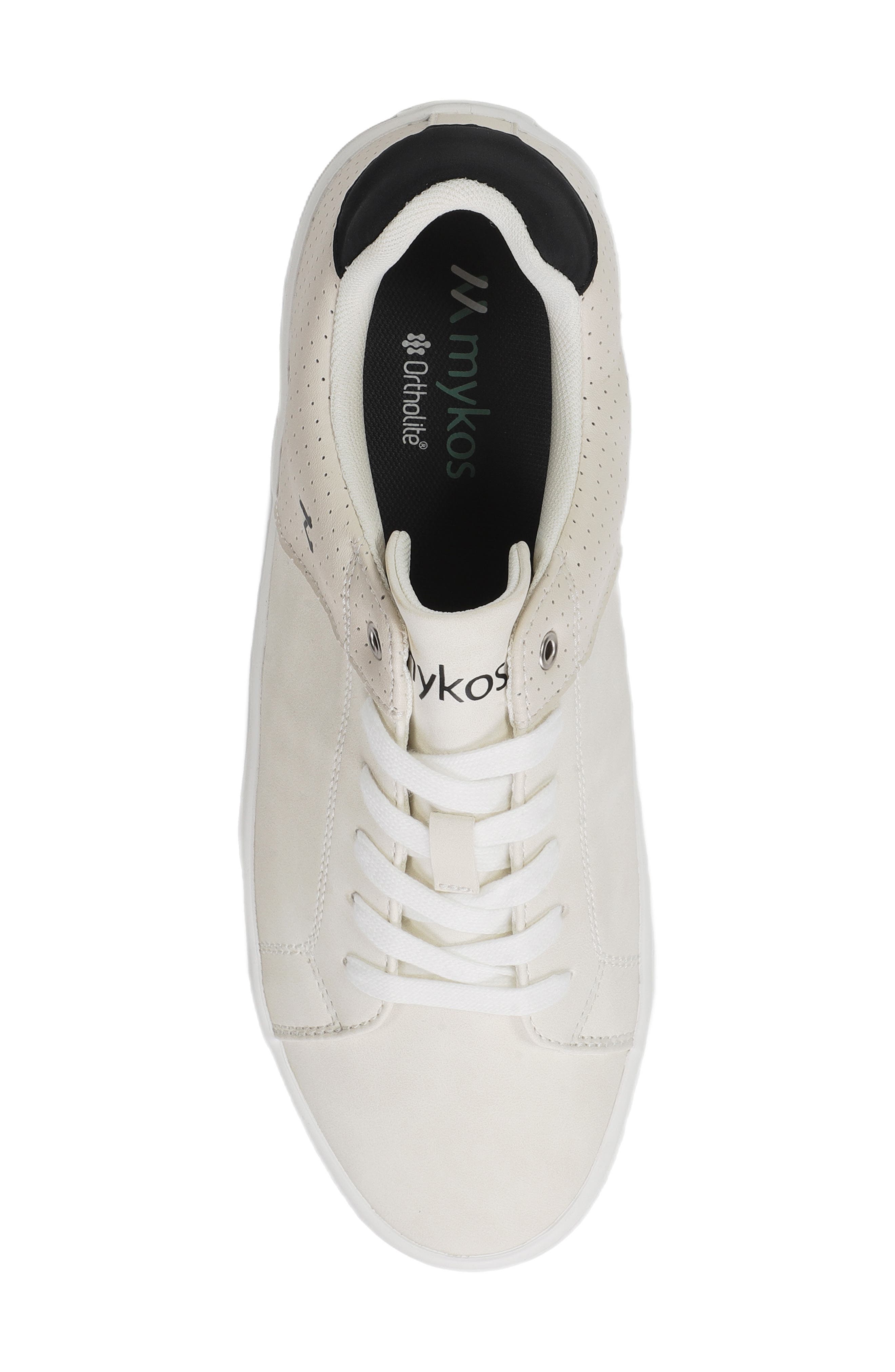 Vance Low Top Sneaker, Alternate, color, WHITE/ BLACK