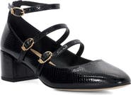 Dune London Approach Ankle Strap Pump
