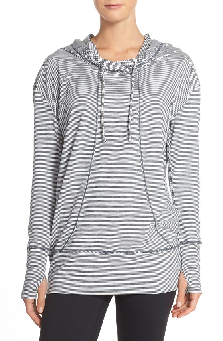 Zella 'Turn Around' Hoodie, Alternate, color, 