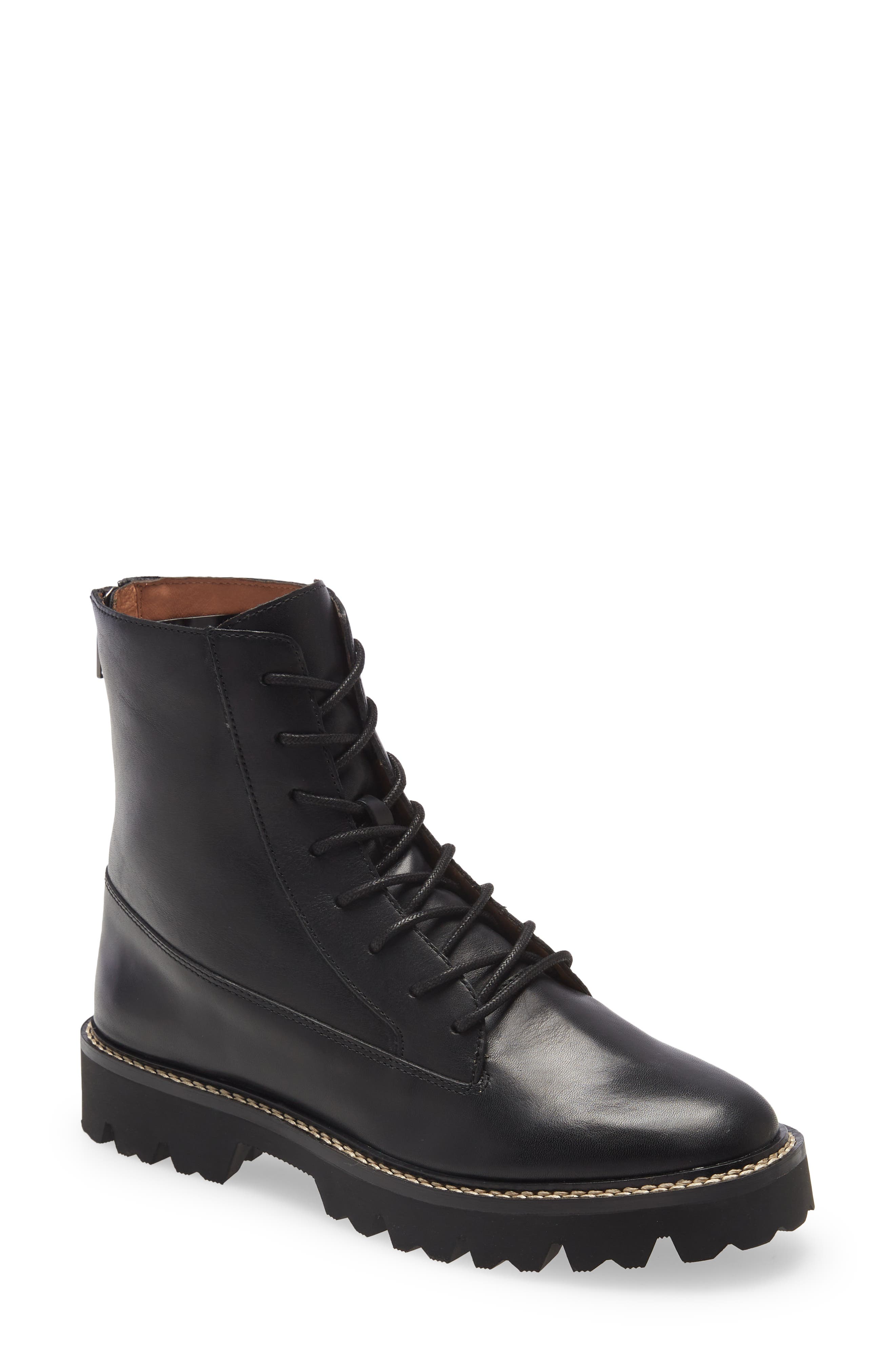 Madewell The Citywalk Lugsole Lace-Up Boot, Main, color, 