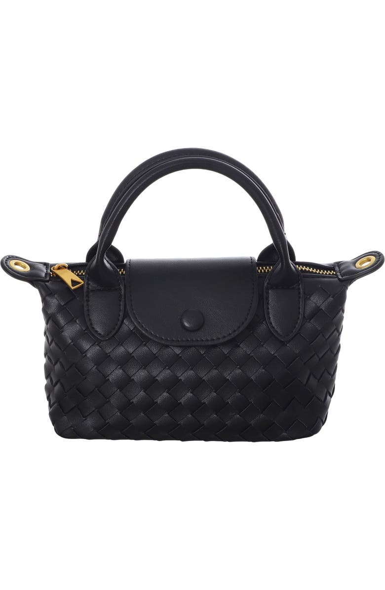 Adornia Mini Handle Bag, Main, color, Black