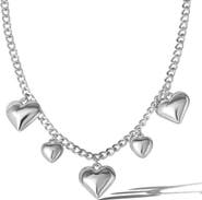 Jessica Simpson Five Heart Necklace