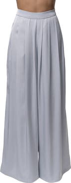 JLUXLABEL Clara Wide Leg Pleated Trousers