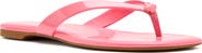 Kate Spade New York spade flower patent leather flip flop
