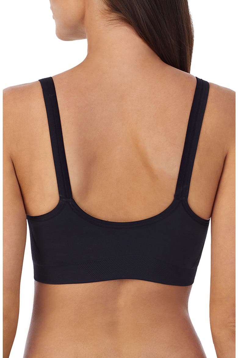 Seamless Comfort Bralette, Alternate, color, BLACK