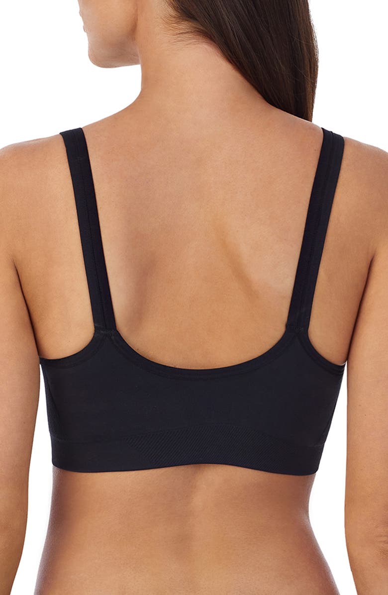 Le Mystère Seamless Comfort Bralette, Alternate, color, Black