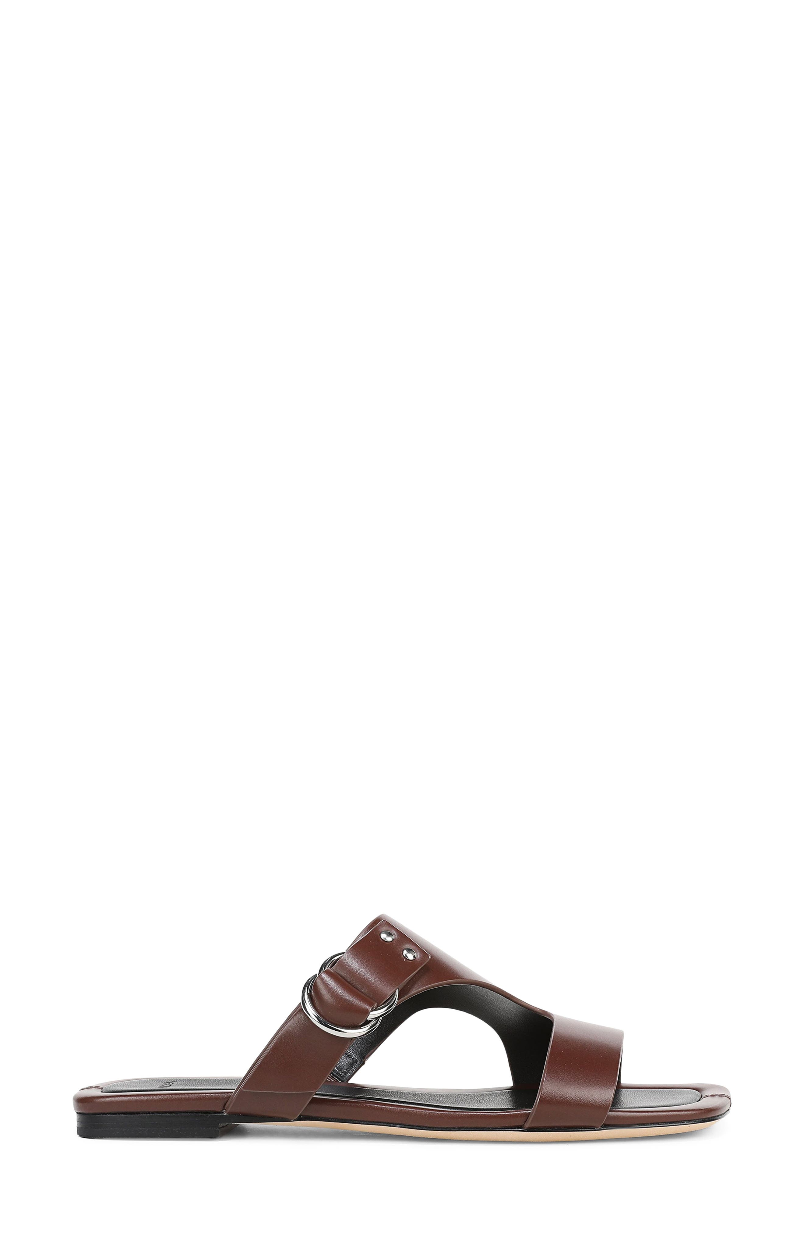 Verona Slide Sandal, Alternate, color, MOLTON BROWN