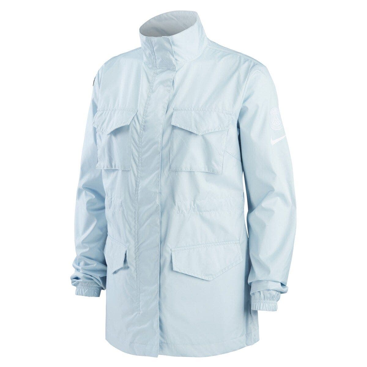 Women's Nike Light Blue Paris Saint-Germain M65 Woven Full-Zip Jacket - image 2