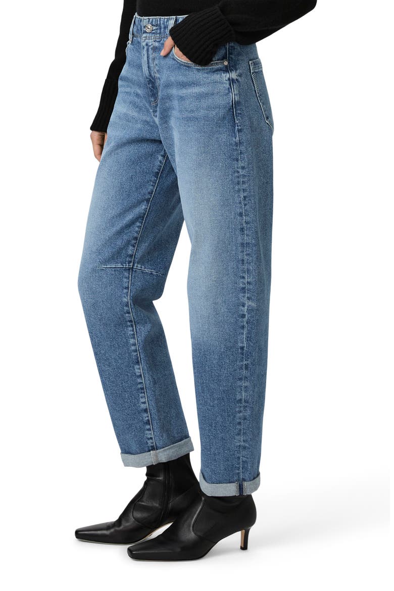 Alexis Darted High Waist Barrel Jeans, Alternate, color, RYLAND