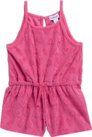 Splendid Kids' Terry Cloth Heart Romper