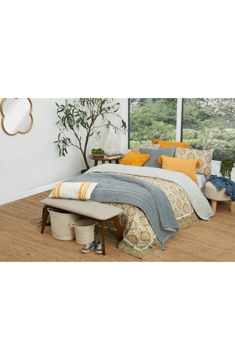 carol 
frank River Decorative Throw Pillow Collection, Alternate, color, Grey