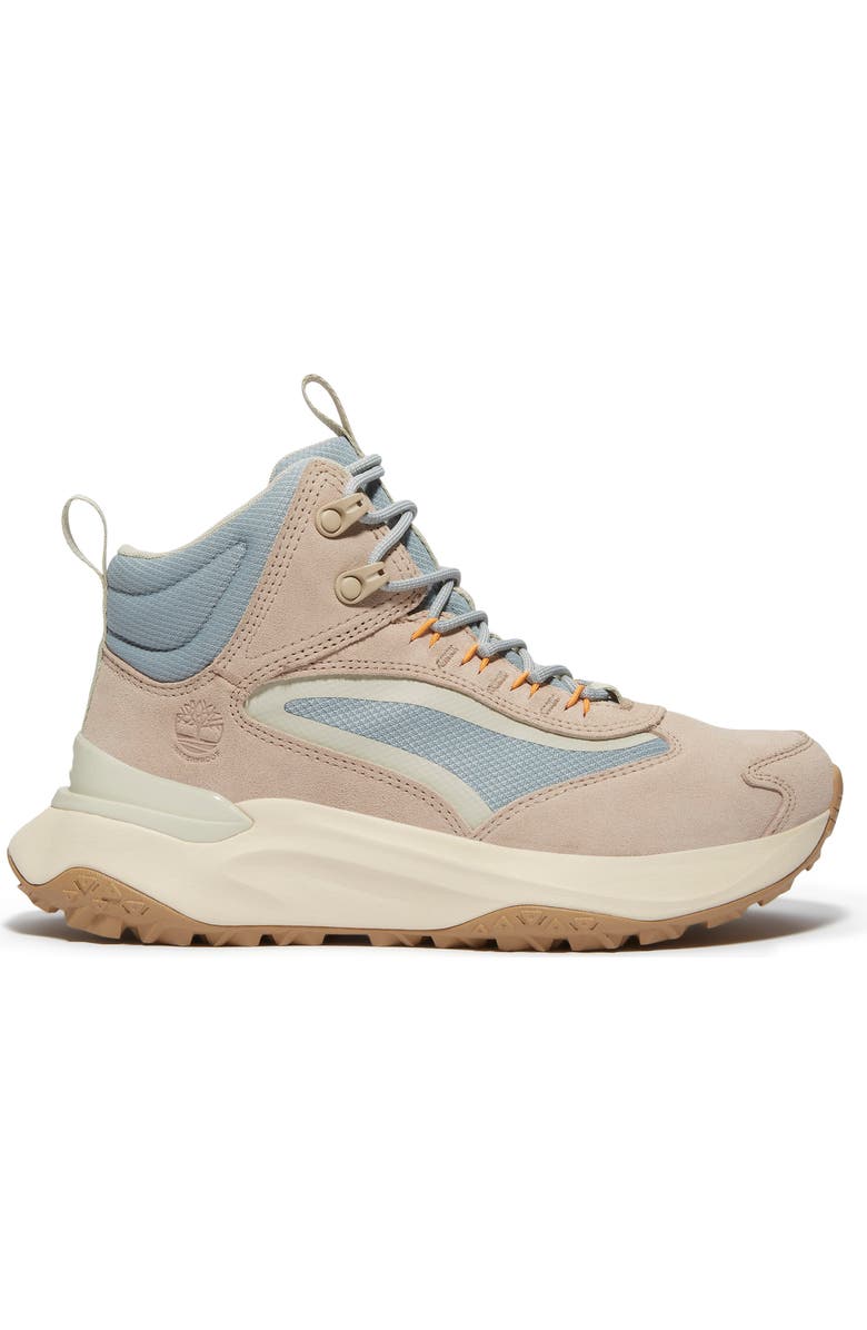 Timberland Motion Access Waterproof Sneaker, Alternate, color, Light Beige Suede