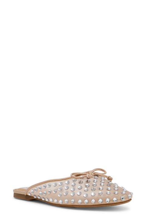 Misti Rhinestone Mesh Mule (Women)