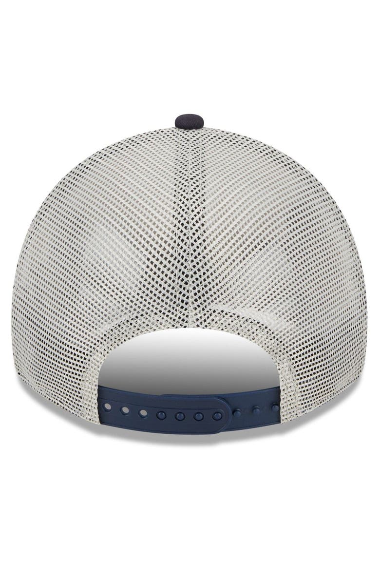 New Era Men's New Era Navy New York Yankees Property Trucker 9TWENTY Snapback Hat, Alternate, color,