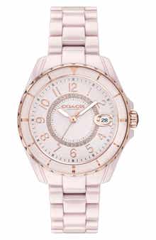 COACH Preston Ceramic Bracelet Watch, 32mm